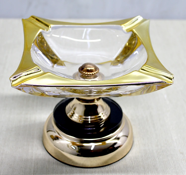 Metal Ayaklı Cam Küllük Alk4879