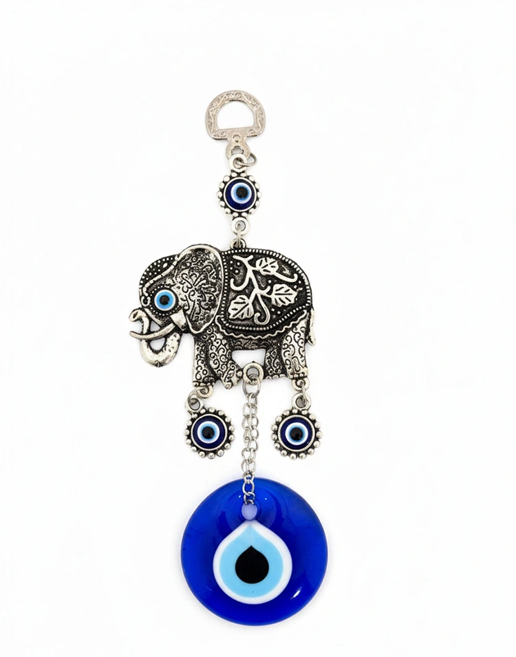 Nazar Boncuğu Tekli Fil Askılık Nzr11