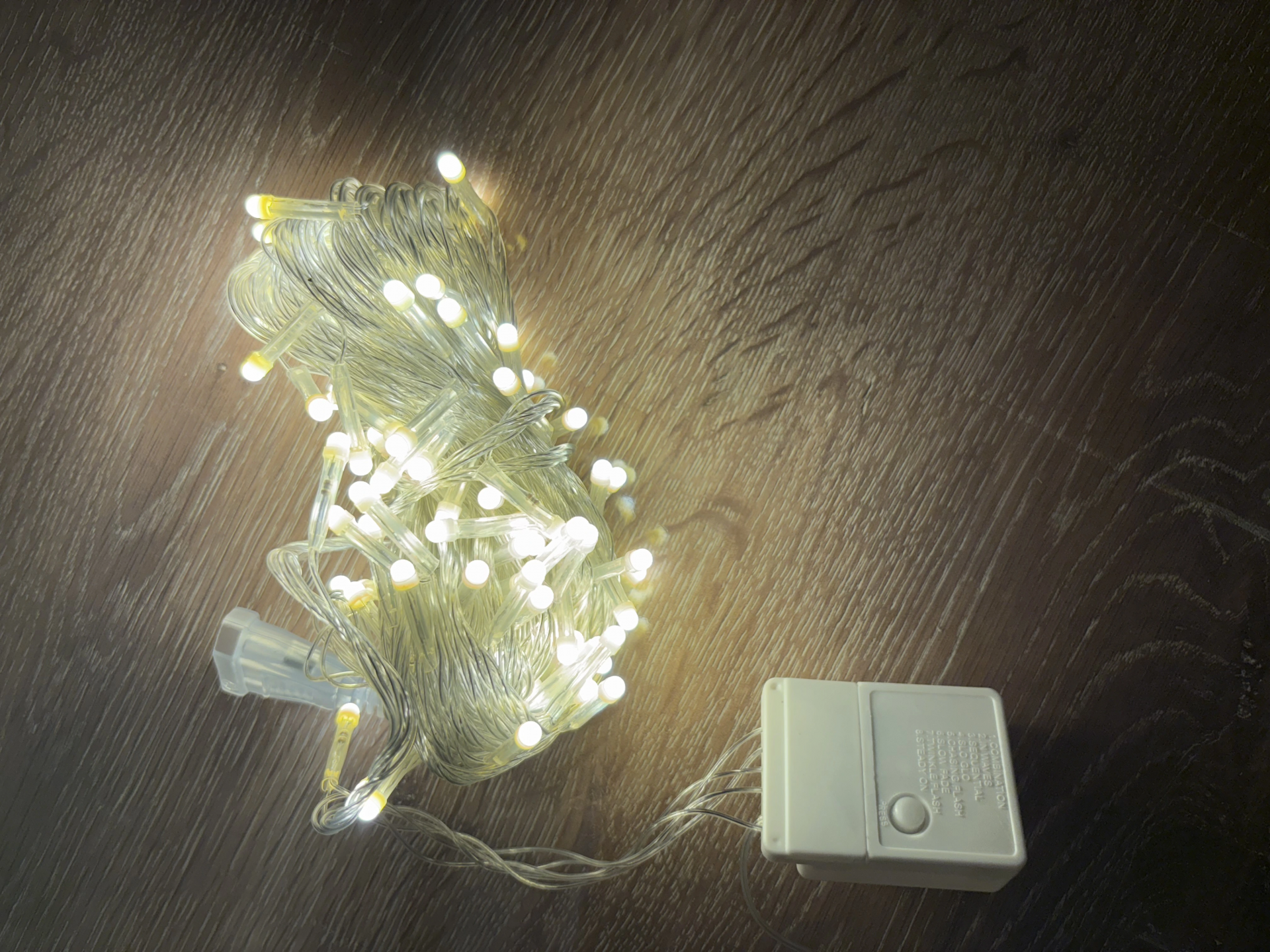 10m 100 Led Damla Uçlu Gün Işığı Şeffaf Kablo Mz-17-4