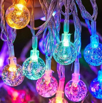 3m 20 Led Kristal Top Rgb Pilli Mz-308