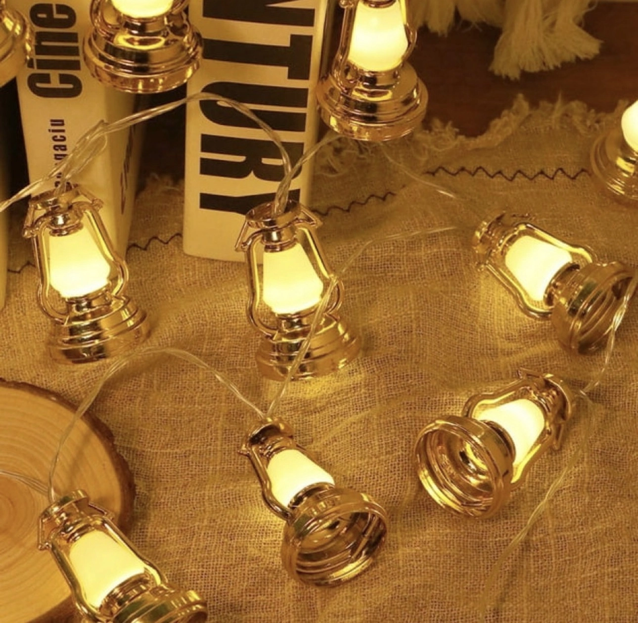 2m 10 Led Ramazan Kandili Led Işık Mz-309