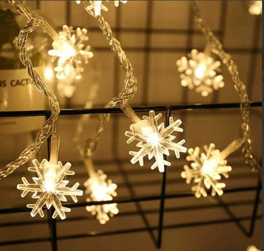 Kar Tanesi 5m 28 Led Gün Işığı Kar Tanesi:4cm Mz-16-18