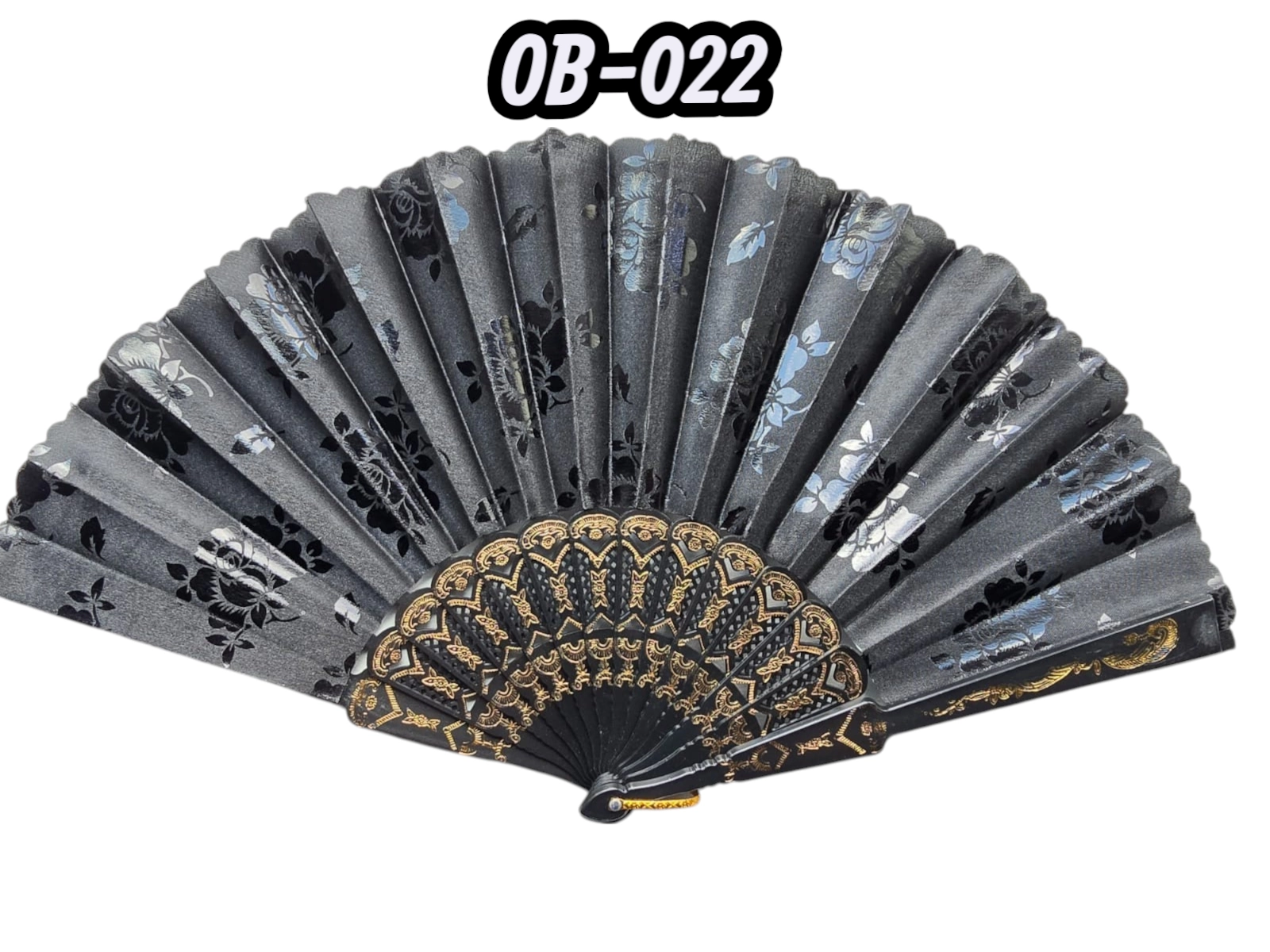 Plastik Kumaş Yelpaze 12'li Ob-022