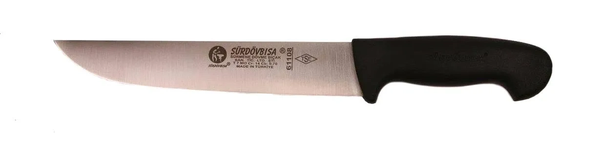 Sürmene  61108 Kasap Bıçağı 21,5 Cm, Plastik Sap