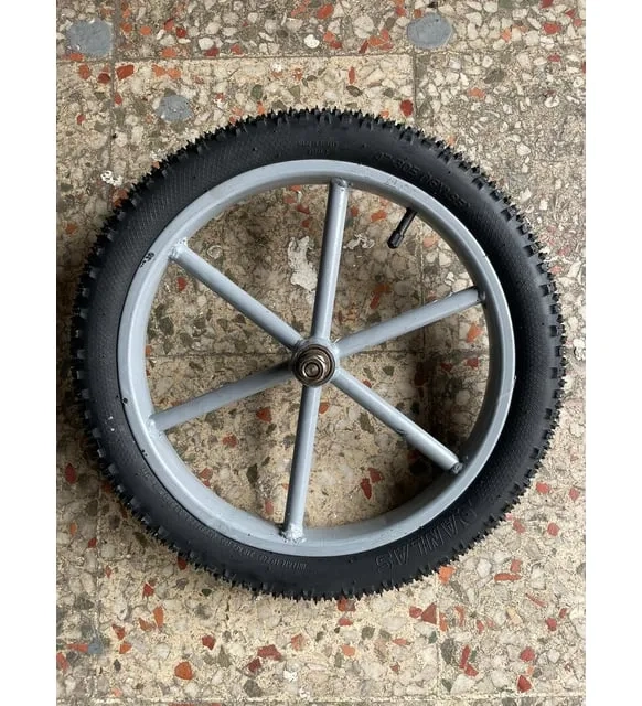 Seyyar Tezgah / Araba Tekerleği 40 Cm  - Borulu Jant (jant Boyu:30 Cm)