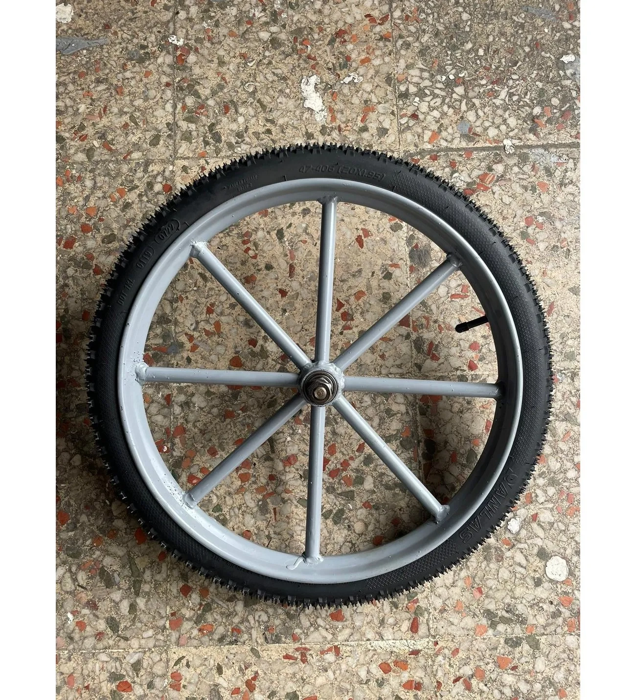 Seyyar Tezgah / Araba Tekerleği 65 Cm - Borulu Jant (jant Boyu:50 Cm)