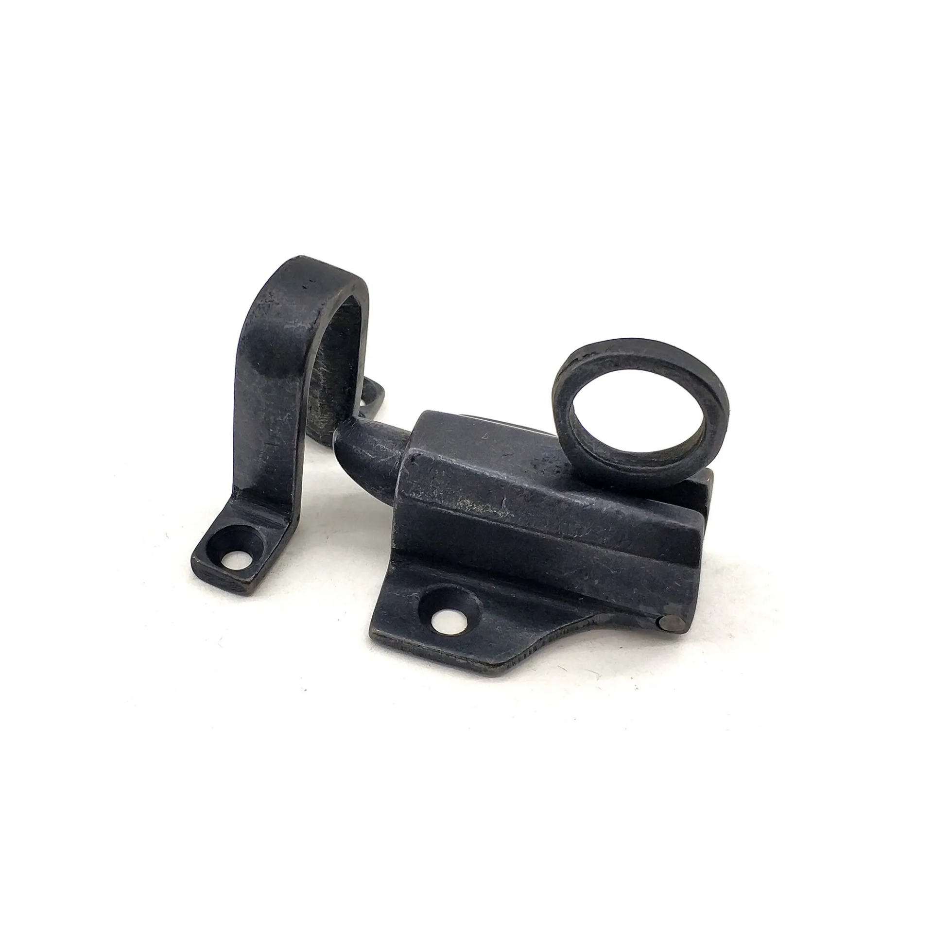 Antika Tarz Dekoratif Pirinç Vasistas Çarpma - 43x50 Mm, Oksit