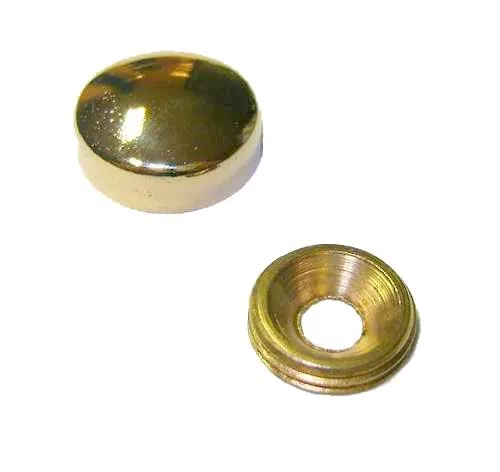 Vida Kapama Kapağı 25 Mm, Sarı - 5 Adet