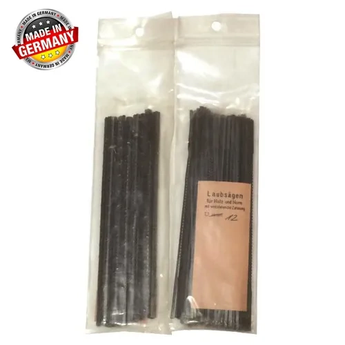 Yeşil Düz Ahşap Kıl Testere Ağzı No:8 - 144 Adet