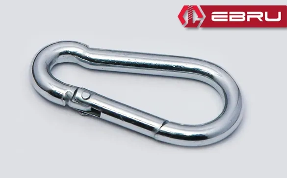 Yaylı Karabina, Çengel, Kanca 10mm - 2 Adet