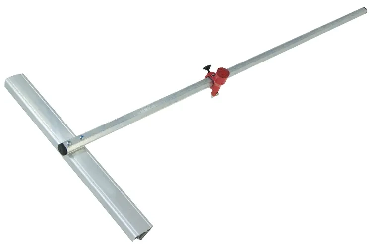T Tip Gönyeli Cam Kesici 180 Cm - Klavuzlu, Tekerlekli