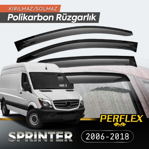 Mercedes Sprinter 2006-2018 Cam Rüzgarlığı V2 Mugen